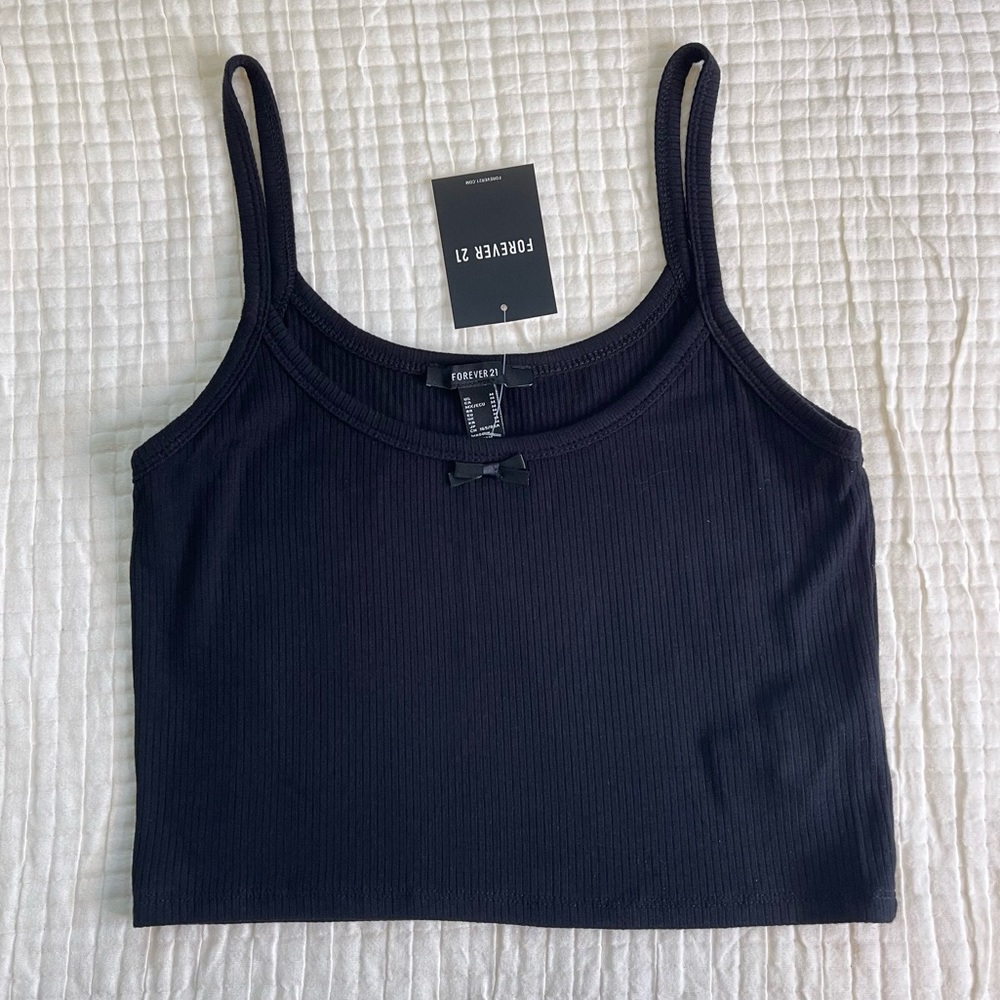 Forever 21 Bow Crop Top